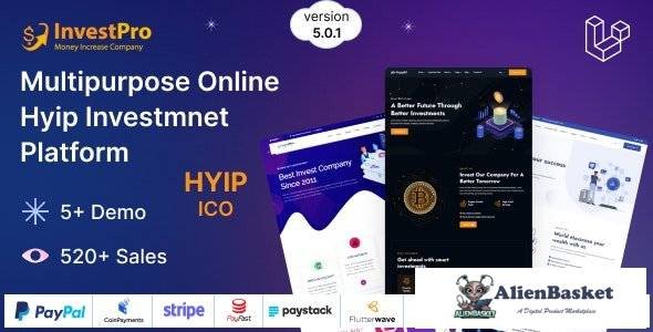 64768  Hyip InvestPro v5.0.1 – Advance HYIP & ICO Investment Wallet & Banking Platform