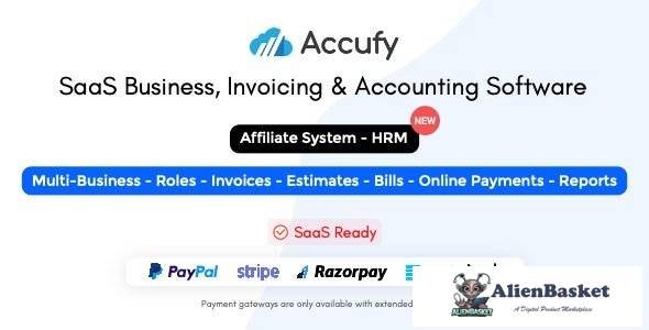 64825  Accufy v2.6 - SaaS Business & Accounting Software - 