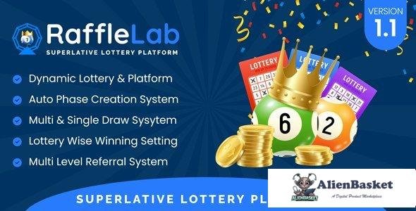 64969  RaffleLab v1.1 - Superlative Lottery Platform - 