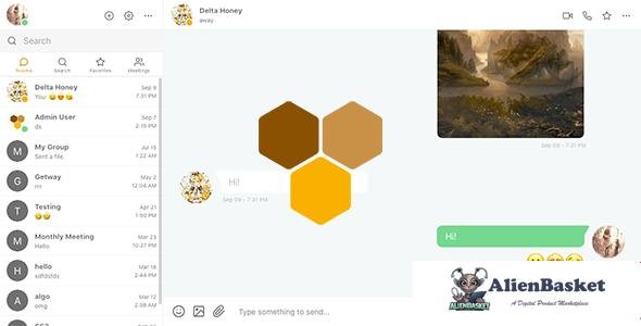 66718  Clover v2.9.0 - Real-Time Messaging, Audio & Video Conferencing Web App - Node.js, React, Web