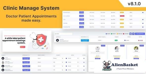 65112  Clinic Management System v8.1.0 - Doctor Patient Appointment Management System Laravel