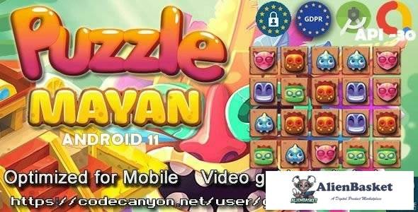 65159  Puzzle Mayan (Admob + GDPR + Android Studio)