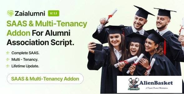 65266  Zaialumni v1.1 - Alumni Association SAAS With Multi-Tenancy Addon