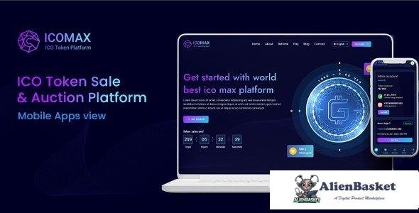 65451  ICOMAX v1.0 - Token Sale & Auction Platform