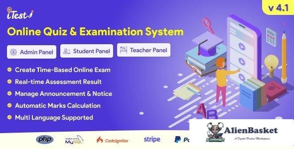 65466  iTest v4.1 - Online Quiz & Examination System