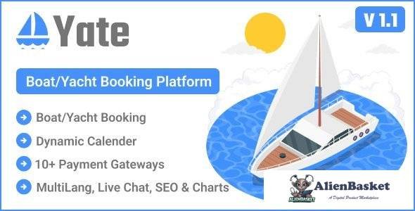 65591  Yate v1.1 - Boat/Yacht Booking Platform