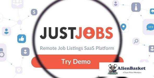 65607  JustJobs v1.1.0 - Remote Job Listings SaaS platform - 