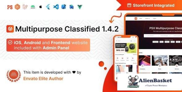 65609  PSX v1.4.2 - Multipurpose Classified Flutter App with Frontend and Admin Panel