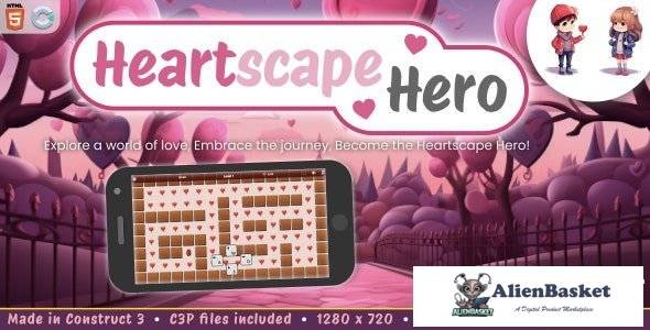 65610  Heartscape Hero v1.0 - HTML5 Maze game