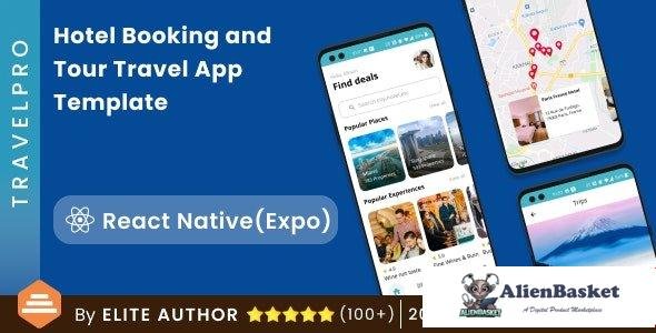 65670  TravelPro v3.0 - React Native Hotel Booking and Tour Travel App Template