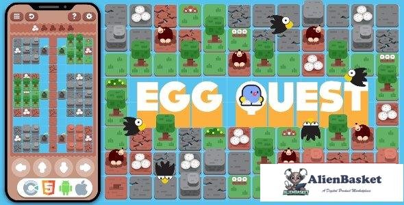 65693  Premium Game - EggQuest HTML5 , Construct 3