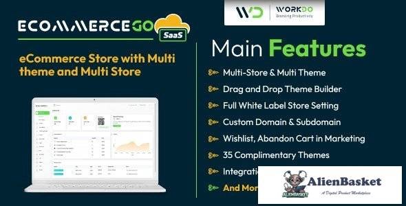 65908  eCommerceGo SaaS v4.0 - eCommerce Store with Multi theme and Multi Store - 