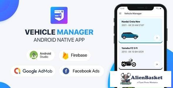 65997  Vehicle Manager with Php Backend - Android (Kotlin) v1.6