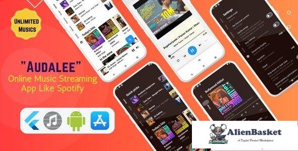 66223  Audalee v1.5 - Unlimited Music Streaming App