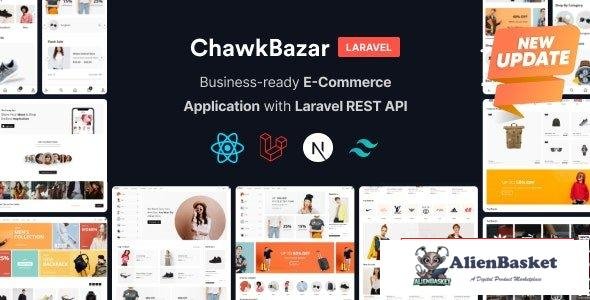 67536  ChawkBazar Laravel v6.6.0 - React, Next, REST API Ecommerce With Multivendor - 