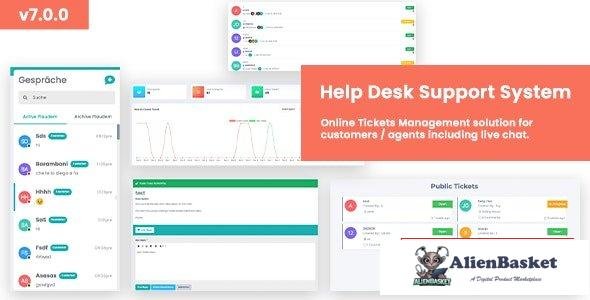 66427  Support v7.0.0 - All in-one Laravel Help Desk Support Management Solution