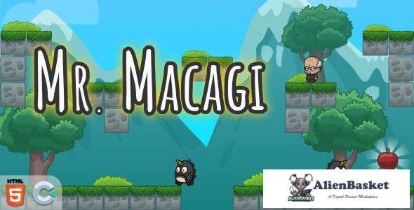 66428  Mr. Macagi - HTML5 Platform game