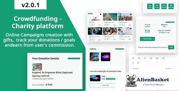 66554  Crowdfunding v2.0.1 - Fund raising platform / Charity / Donation