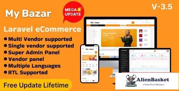 66701  My Bazar v3.5 - Single & Multivendor Laravel eCommerce Platform