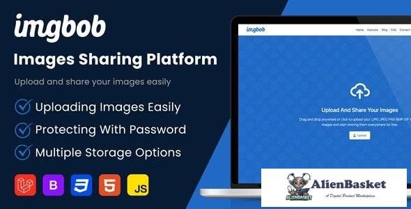 66736  Imgbob v1.6 - Upload And Share Images Platform - 