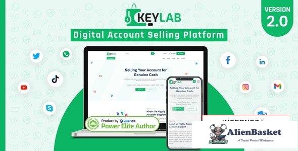 66930  KeyLab v2.0 - Digital Account Selling Platform - 