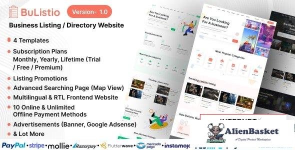 66973  Bulistio v1.0 - Business Listing / Directory Website (Subscription Based)