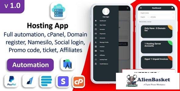 66976  Markhost app v1.0 - Web Hosting Billing