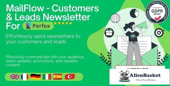 67000  MailFlow v1.1.0 - Customers & Leads Newsletter For Perfex CRM