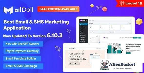 67543  Maildoll v6.10.4 - Email Marketing Application - A SAAS Based Email Marketing Software