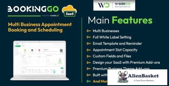 67225  BookingGo SaaS v2.4 - Multi Business Appointment Booking and Scheduling - 