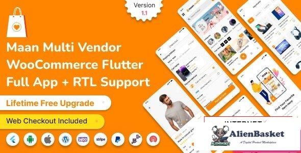 67319  Maan multivendor v1.2 - eCommerce Flutter Customer Full App