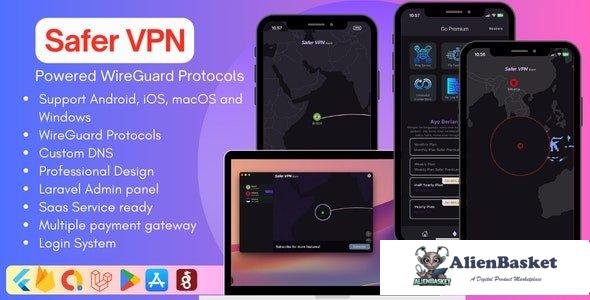 67387  Safer VPN v2.0.4 - Cross-Platform WireGuard Flutter