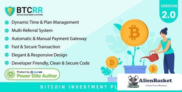 67446  btcRR v2.0 - Bitcoin Investment Platform - 