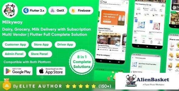 67464  Milkyway v1.1 - Multi-Vendor Milk Subscription App