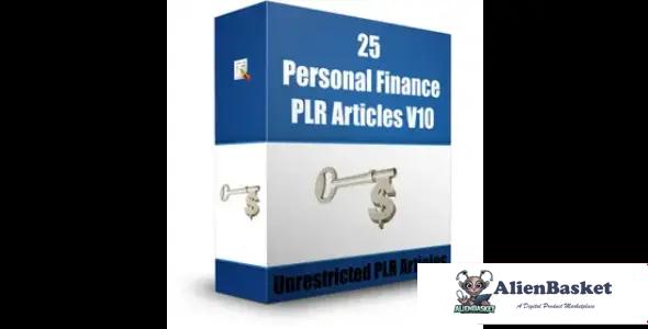 25 Personal Finance PLR Articles V10-9384