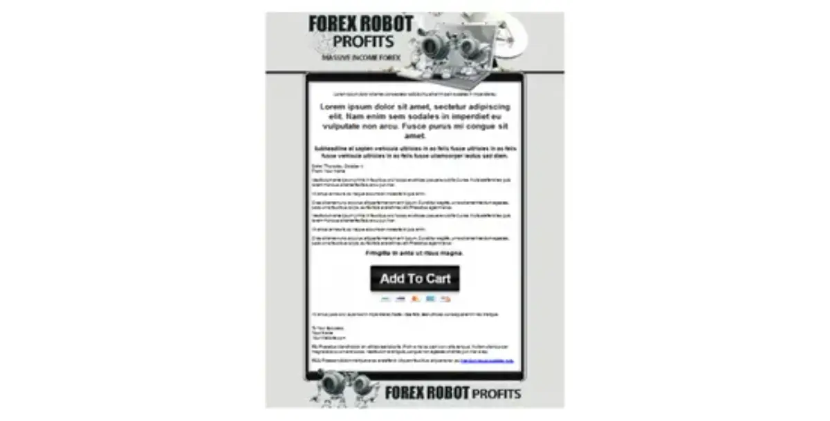 Forex Profits Template-9409