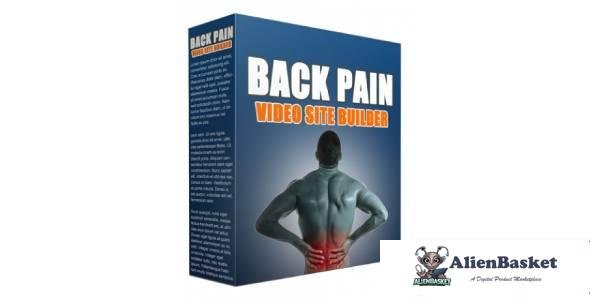 Back Pain Video Site Builder Software-289