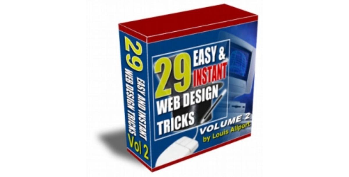 29 Easy & Instant Web Design Tricks : Volume 2-7363