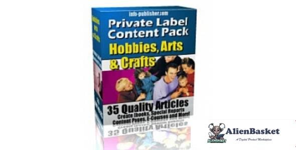 Private Label Article Pack : Hobbies, Arts & Crafts-5275