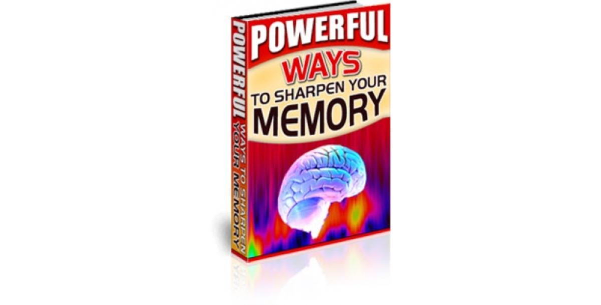 Powerful Ways to Sharpen Your Memory-5810
