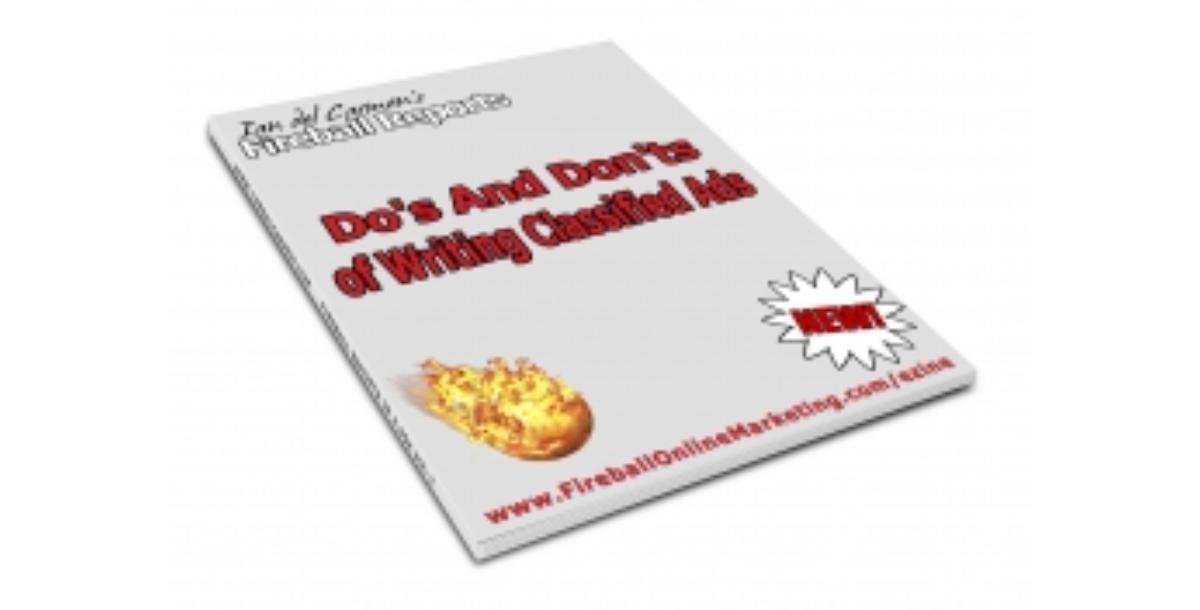 Do's And Don'ts of Writing Classified Ads-2719