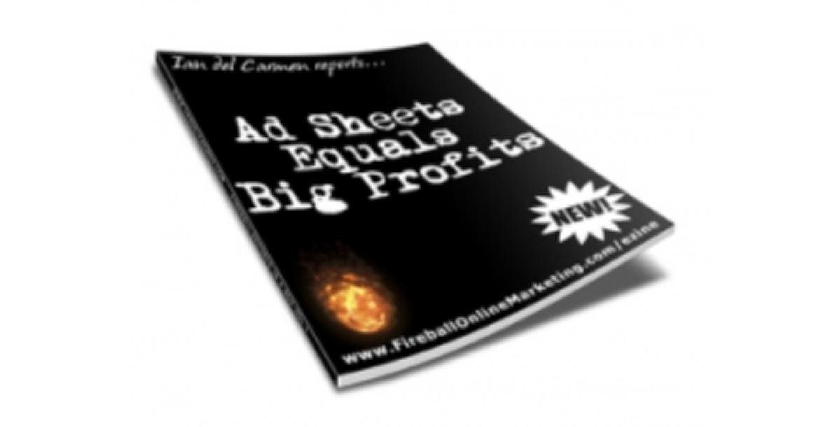 Ad Sheets Equals Big Profits-8536