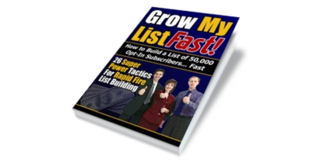 Grow My List Fast!-2780