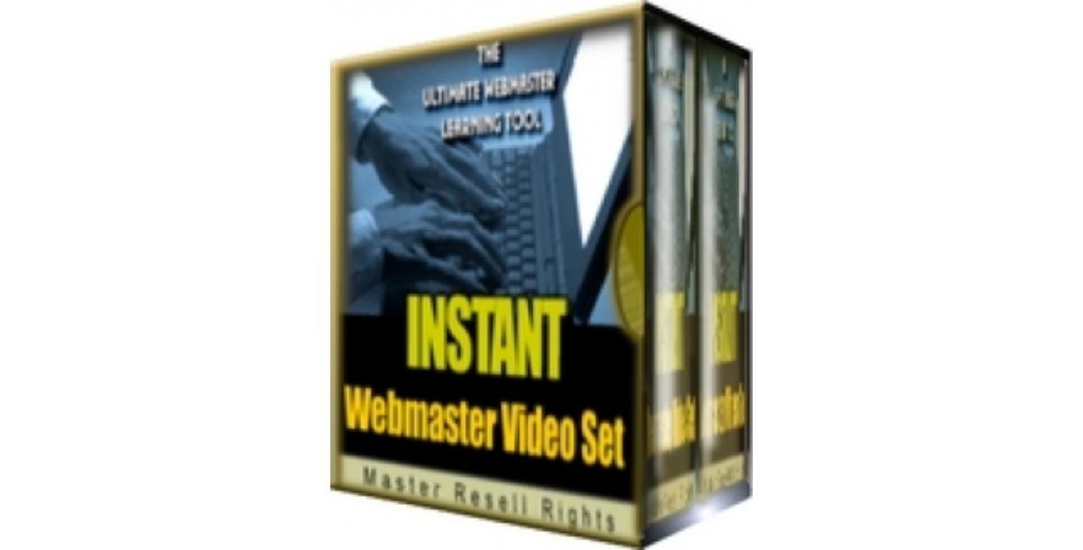Instant Webmaster Video Set-7444