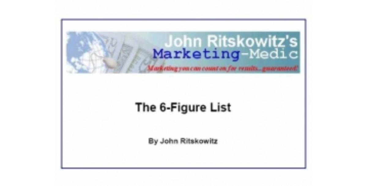 The 6-Figure List-8600