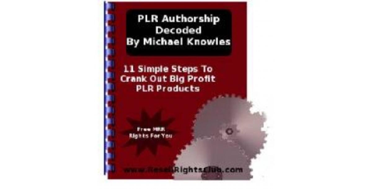 PLR Authorship Decoded-8331