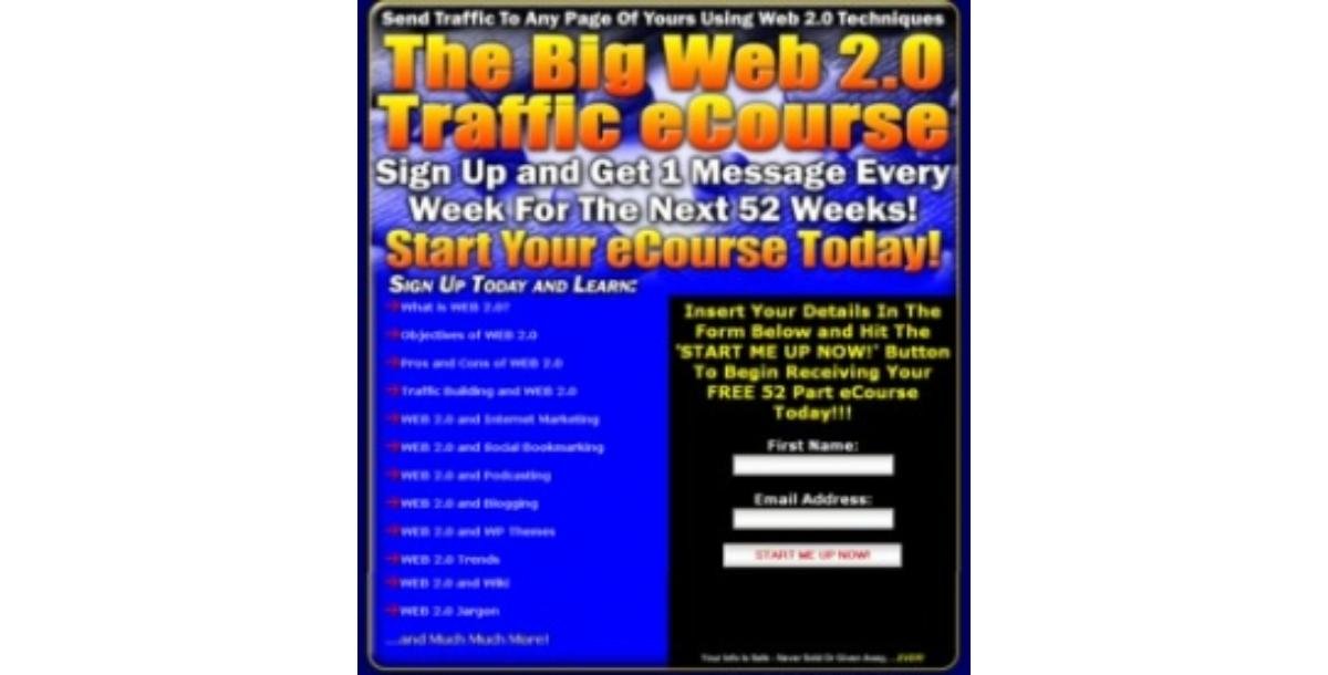 The Big Web 2.0 Traffic eCourse-2849