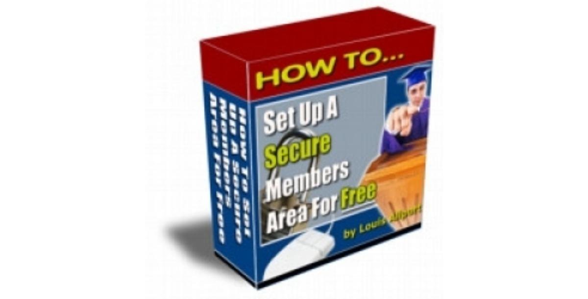 How To Set Up A Secure Members Area For Free-2488