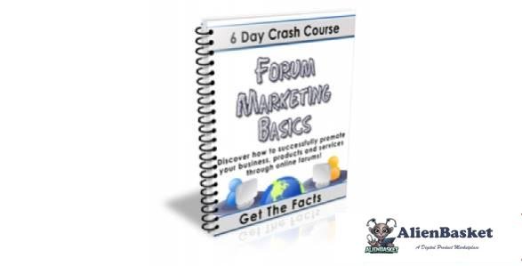 Forum Marketing Secrets - 6 Day Crash Course-3146