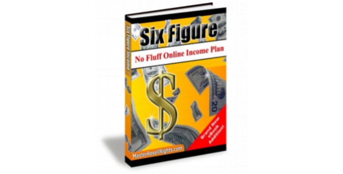 Six Figure No Fluff Online Income Plan-8673